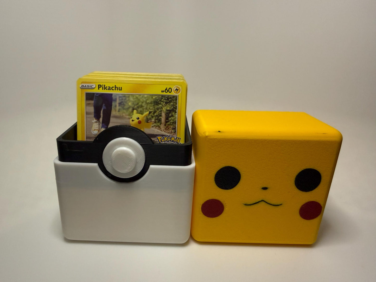 HoneyBunny3D Pokedeck Boxes set featuring colorful collectible boxes with Pokémon-themed designs and vibrant artwork.