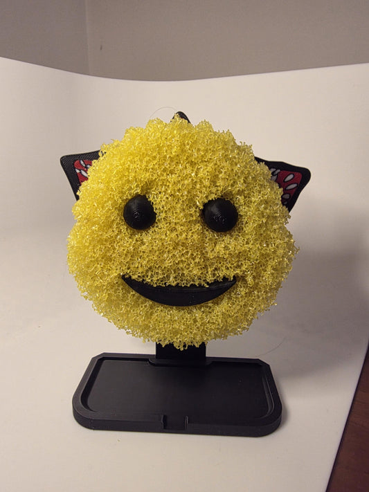 Demogorgon-shaped Scrub Daddy holder by HoneyBunny3D, featuring a detailed, playful design perfect for kitchen or cleaning storage.