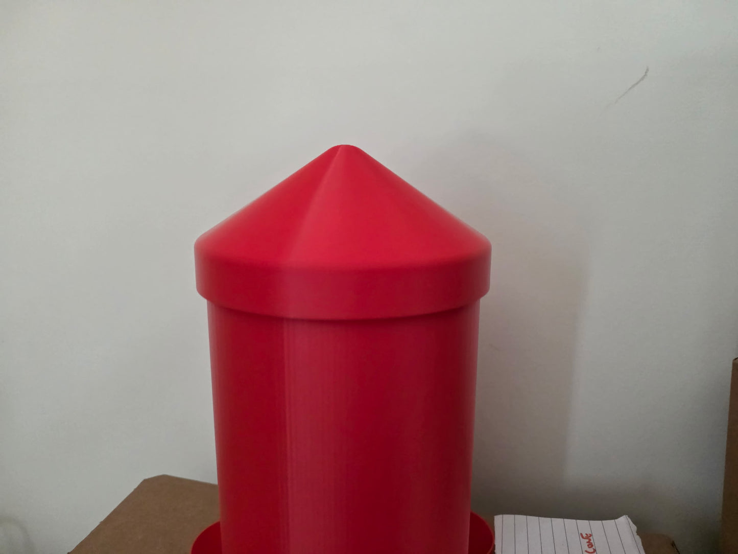 HoneyBunny3D No Roost Lid, lid only, designed for poultry nesting boxes, made of durable material, shown in the image.