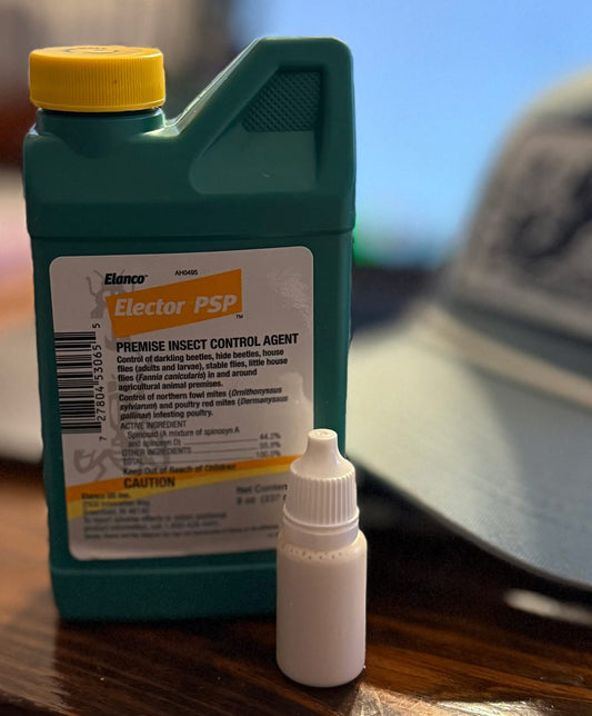 Elector PSP 10ML bottle by HoneyBunny3D, clear plastic container with white label and black cap, used for 3D printer resin.