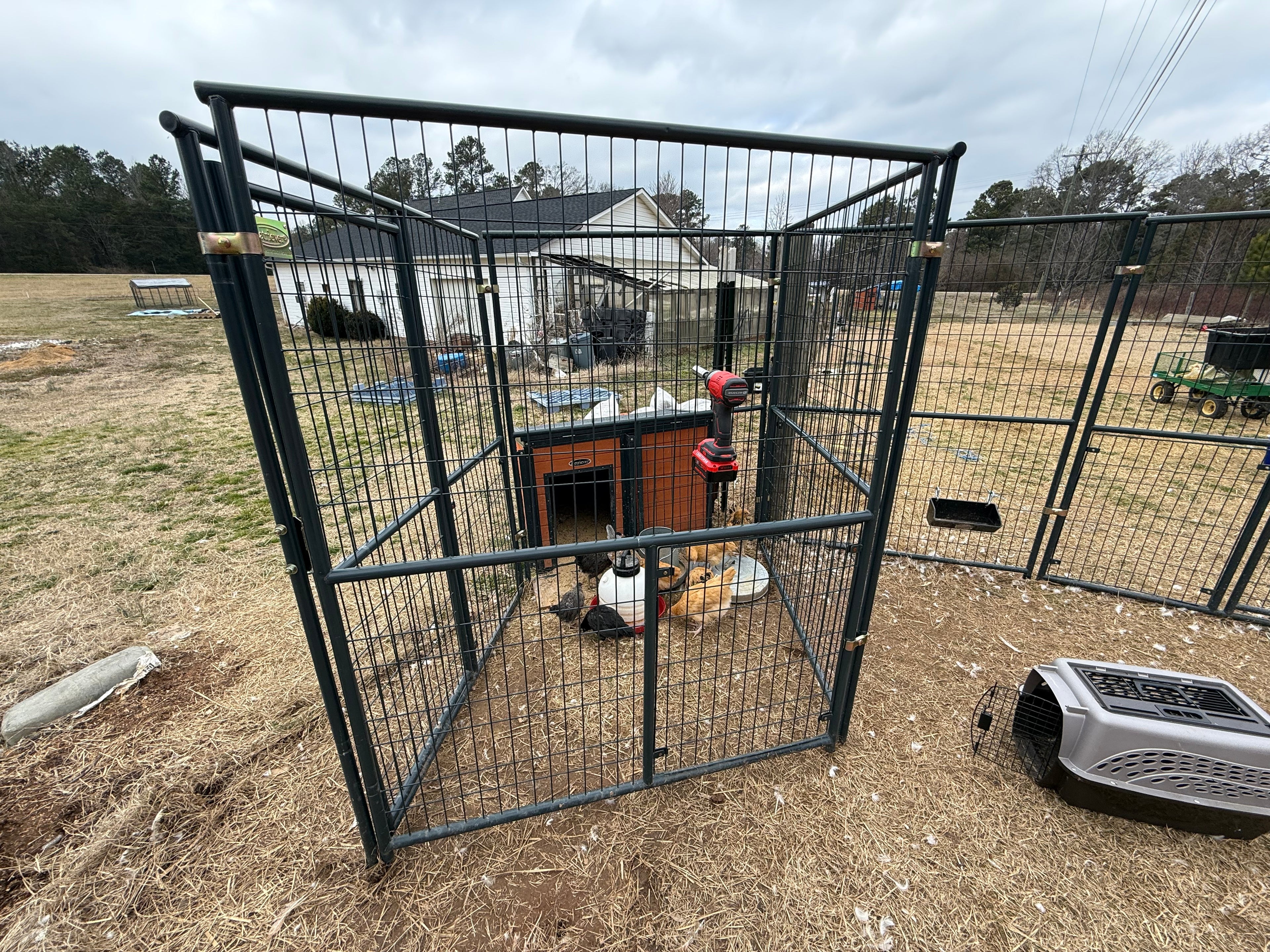 Replacement Clamps Brackets for Retriever Dog Outdoor Dog Kennel 5x10