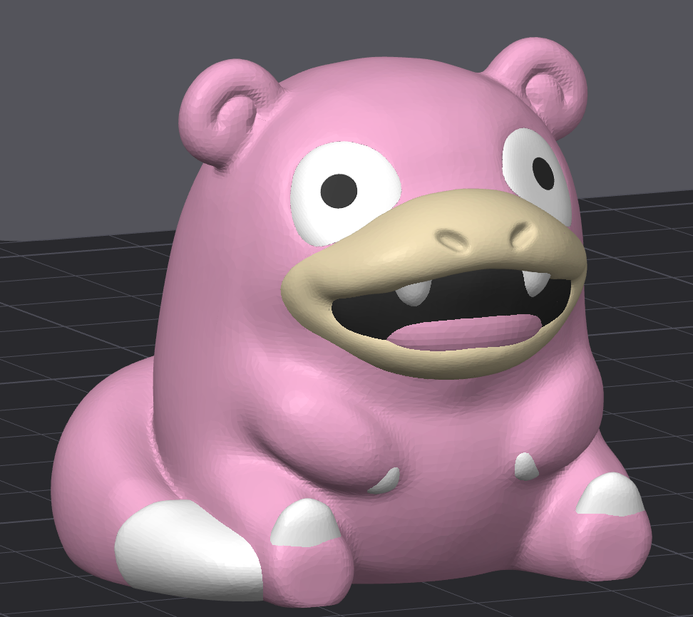 Screenshot of MiniMon by HoneyBunny3D showing the animated character design on a digital screen.