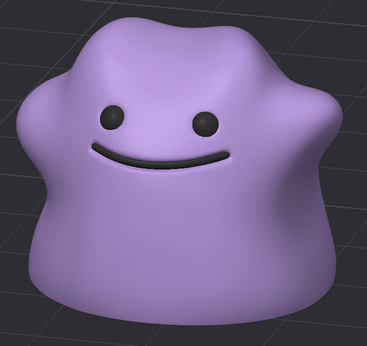 Screenshot of MiniMon, a 3D animated character by HoneyBunny3D, featuring colorful details and playful design.