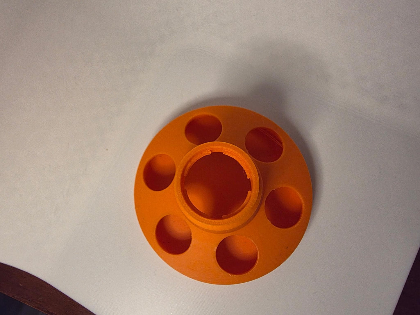 HoneyBunny3D chick and quail feeder base fitting soda bottles, shown in use with a clear soda bottle and feeder components.