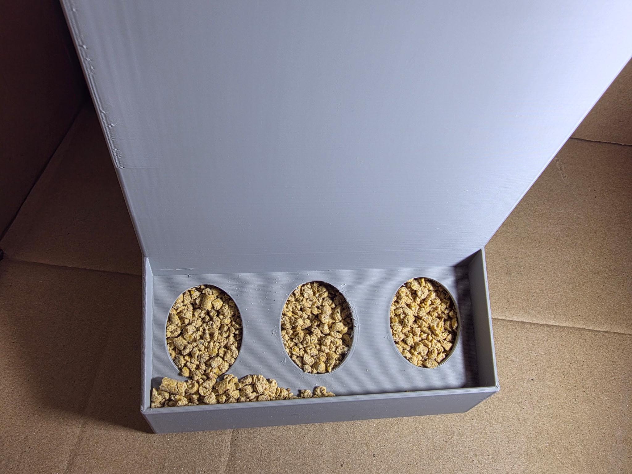 Chick or Quail Feeders. Low Waste.