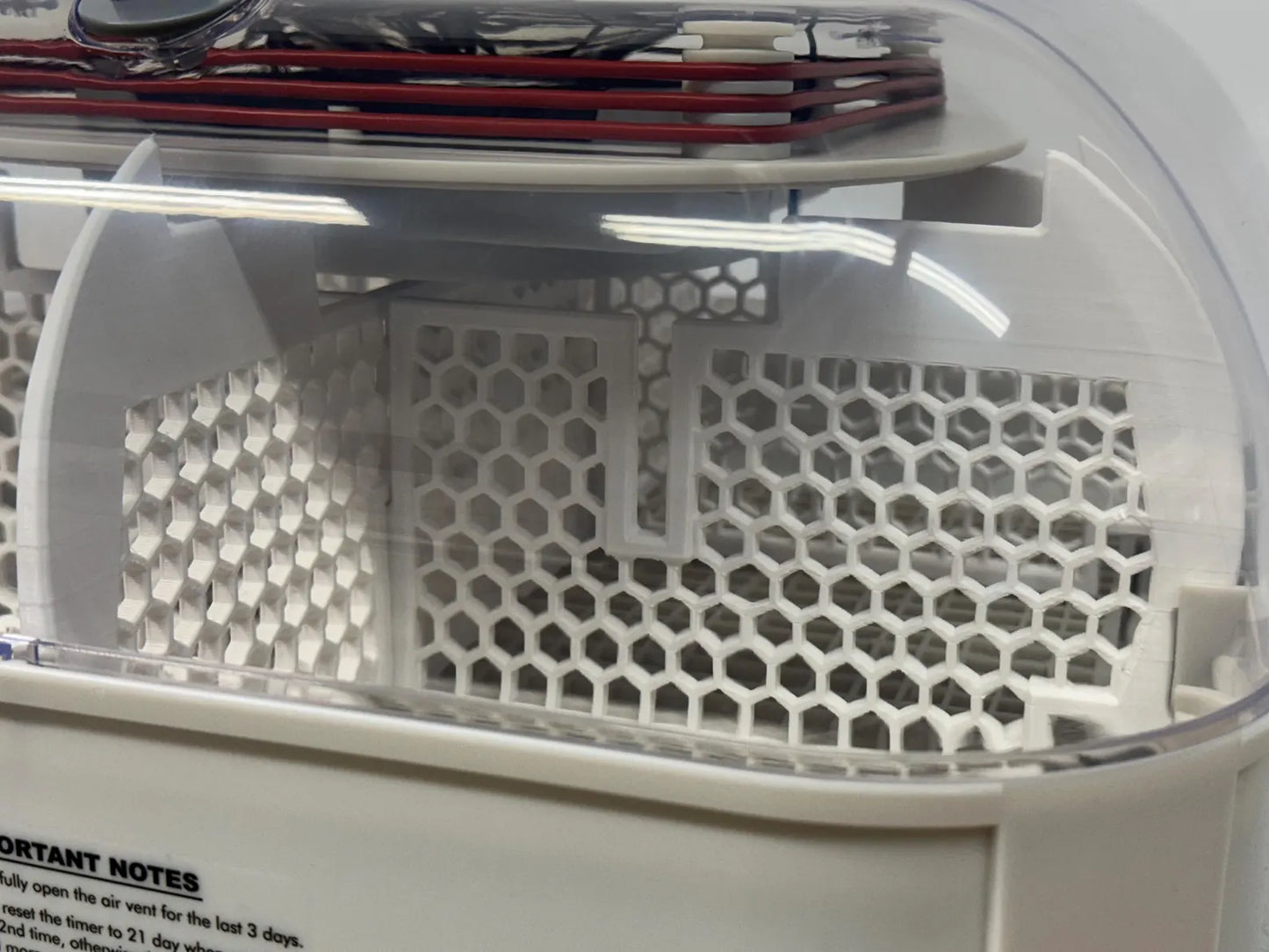 HoneyBunny3D egg divider for Maticoopx 30 incubator, 3D printed chick hatching separator attachment made in USA